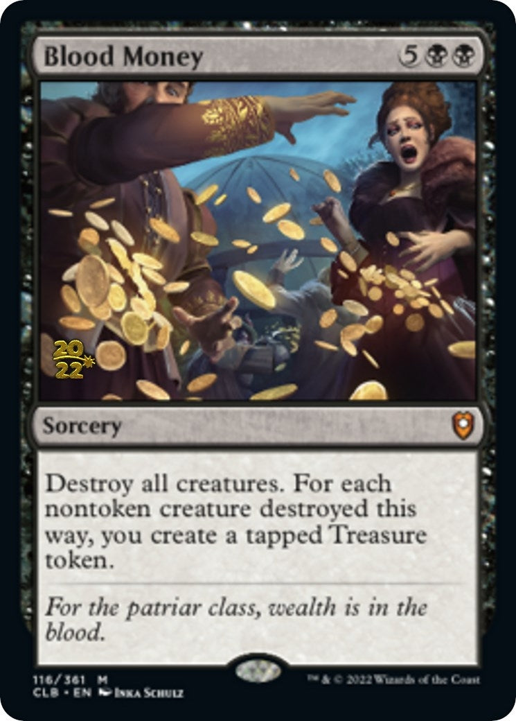 Image for Blood Money (Prerelease Cards) (116) - Magic: The Gathering