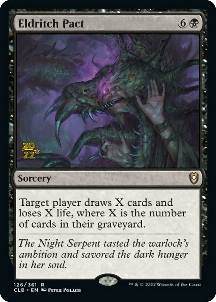 Image for Eldritch Pact (Prerelease Cards) (126) - Magic: The Gathering