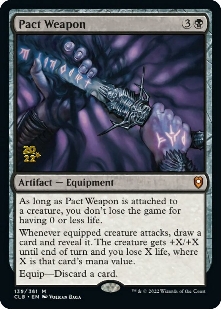 Image for Pact Weapon (Prerelease Cards) (139) - Magic: The Gathering