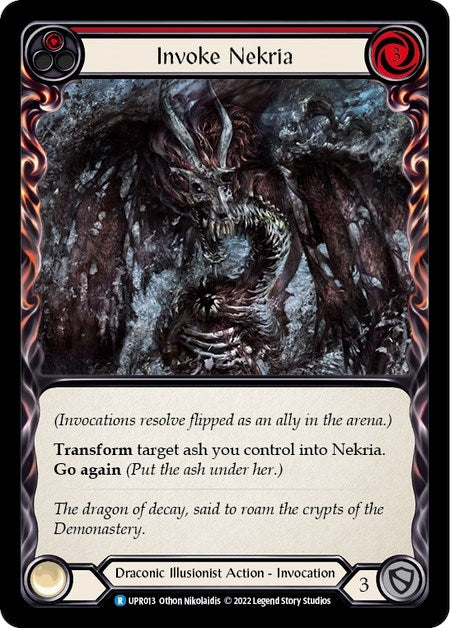 Image for Invoke Nekria // Nekria (Uprising) (UPR013) - Flesh and Blood TCG