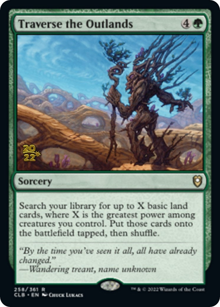 Image for Traverse the Outlands (Prerelease Cards) (258) - Magic: The Gathering