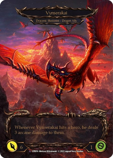 Image for Invoke Vynserakai // Vynserakai (Marvel) (Uprising) (UPR016) - Flesh and Blood TCG