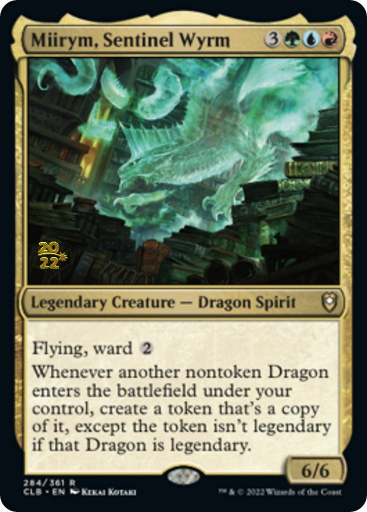 Image for Miirym, Sentinel Wyrm (Prerelease Cards) (284) - Magic: The Gathering