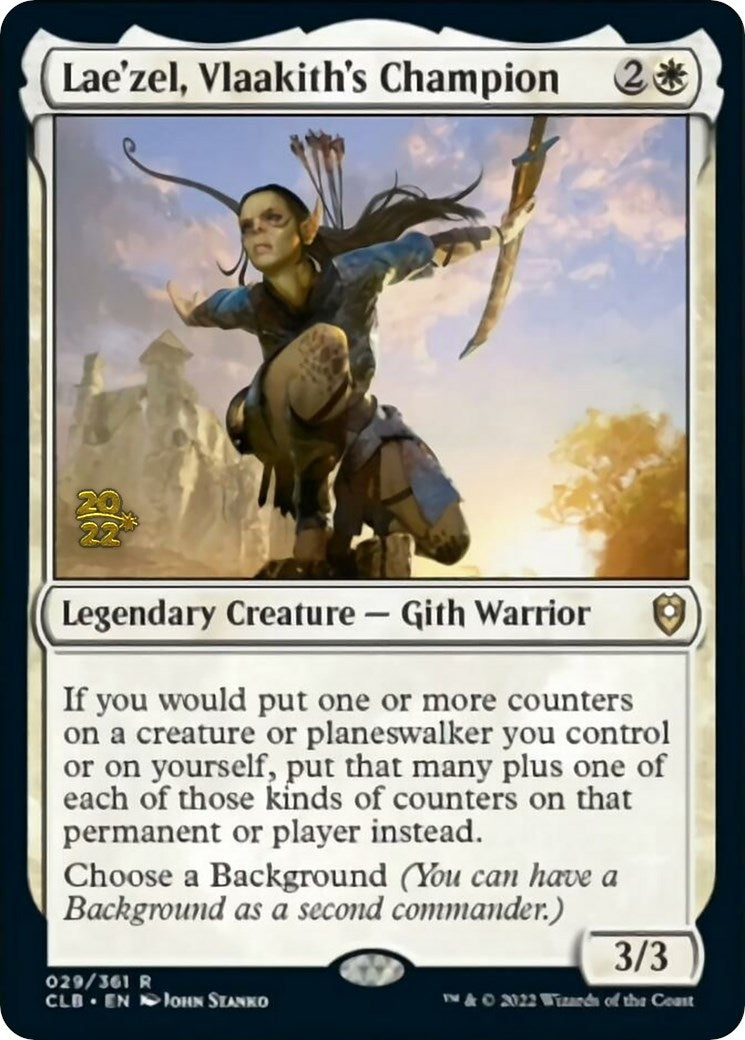 Image for Lae'zel, Vlaakith's Champion (Prerelease Cards) (29) - Magic: The Gathering