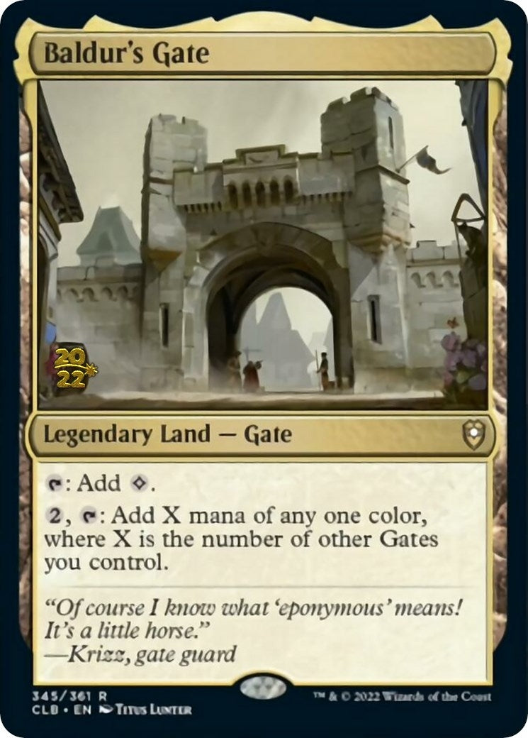 Image for Baldur's Gate (Prerelease Cards) (345) - Magic: The Gathering