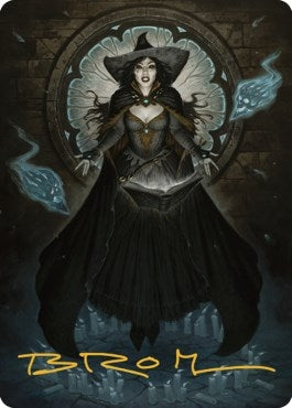 Image for Tasha, the Witch Queen Art Card (76/81) (Gold-Stamped Signature) (Art Series: Commander Legends: Battle for Baldur's Gate) (76) - Magic: The Gathering