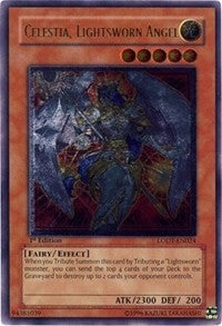 Image for Celestia, Lightsworn Angel (UTR) (Light of Destruction) (LODT-EN024) - YuGiOh