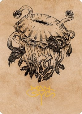 Image for Gluntch, the Bestower Art Card (Gold-Stamped Signature) (Art Series: Commander Legends: Battle for Baldur's Gate) (65) - Magic: The Gathering