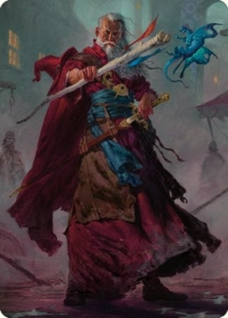 Image for Elminster Art Card (64/81) (Art Series: Commander Legends: Battle for Baldur's Gate) (64) - Magic: The Gathering