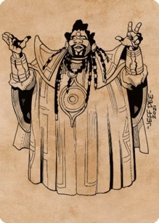 Image for Alaundo the Seer Art Card (Art Series: Commander Legends: Battle for Baldur's Gate) (61) - Magic: The Gathering