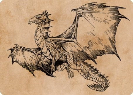 Image for Ancient Bronze Dragon Art Card (58/81) (Art Series: Commander Legends: Battle for Baldur's Gate) (58) - Magic: The Gathering