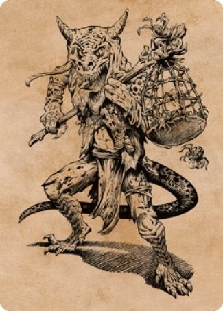 Image for Taunting Kobold Art Card (Art Series: Commander Legends: Battle for Baldur's Gate) (57) - Magic: The Gathering