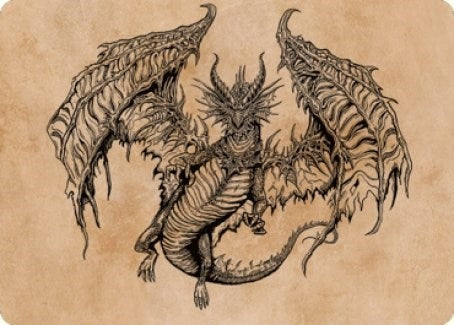 Image for Ganax, Astral Hunter Art Card (Art Series: Commander Legends: Battle for Baldur's Gate) (53) - Magic: The Gathering