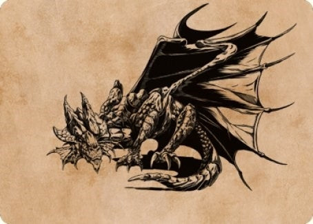 Image for Ancient Copper Dragon Art Card (52/81) (Art Series: Commander Legends: Battle for Baldur's Gate) (52) - Magic: The Gathering