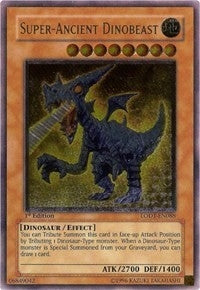 Image for Super-Ancient Dinobeast (UTR) (Light of Destruction) (LODT-EN088) - YuGiOh