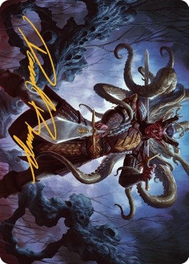 Image for Zevlor, Elturel Exile Art Card (42/81) (Gold-Stamped Signature) (Art Series: Commander Legends: Battle for Baldur's Gate) (42) - Magic: The Gathering