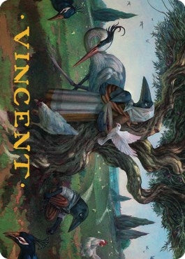 Image for Kindred Discovery Art Card (Gold-Stamped Signature) (Art Series: Commander Legends: Battle for Baldur's Gate) (29) - Magic: The Gathering