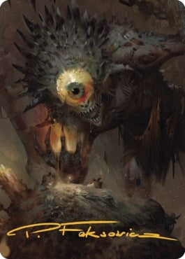 Image for Nothic Art Card (Gold-Stamped Signature) (Art Series: Commander Legends: Battle for Baldur's Gate) (25) - Magic: The Gathering