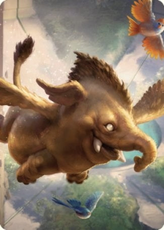 Image for Hollyphant Art Card (Art Series: Commander Legends: Battle for Baldur's Gate) (18) - Magic: The Gathering