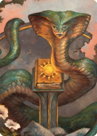 Image for Guardian Naga Art Card (Art Series: Commander Legends: Battle for Baldur's Gate) (16) - Magic: The Gathering