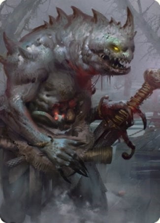 Image for Gray Slaad Art Card (Art Series: Commander Legends: Battle for Baldur's Gate) (15) - Magic: The Gathering