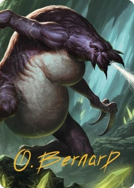 Image for Ettercap Art Card (Gold-Stamped Signature) (Art Series: Commander Legends: Battle for Baldur's Gate) (14) - Magic: The Gathering