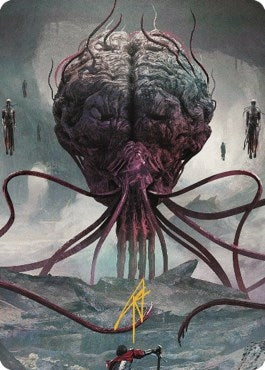 Image for Elder Brain Art Card (Gold-Stamped Signature) (Art Series: Commander Legends: Battle for Baldur's Gate) (13) - Magic: The Gathering