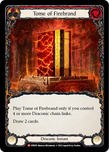 Image for Tome of Firebrand (Uprising) (UPR089) - Flesh and Blood TCG