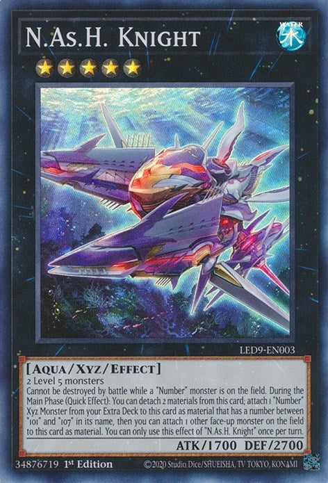 Image for N.As.H. Knight (Legendary Duelists: Duels From the Deep) (LED9-EN003) - YuGiOh
