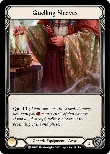 Image for Quelling Sleeves (Uprising) (UPR185) - Flesh and Blood TCG