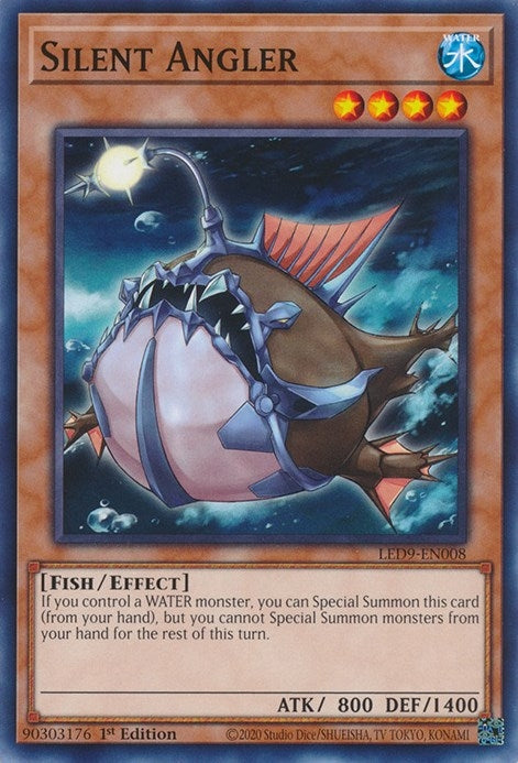 Image for Silent Angler (Legendary Duelists: Duels From the Deep) (LED9-EN008) - YuGiOh
