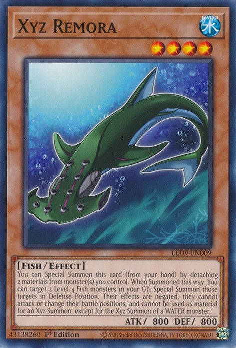Image for Xyz Remora (Legendary Duelists: Duels From the Deep) (LED9-EN009) - YuGiOh