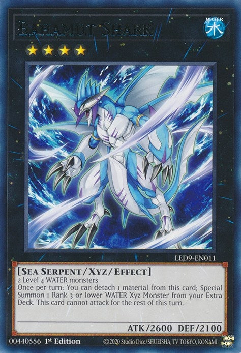Image for Bahamut Shark (Legendary Duelists: Duels From the Deep) (LED9-EN011) - YuGiOh