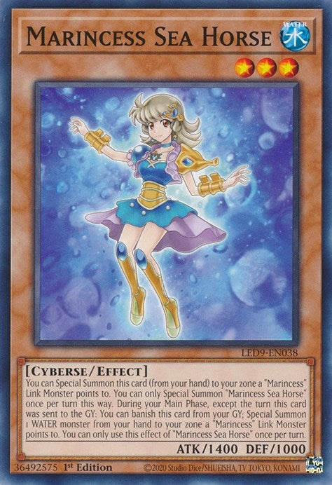 Image for Marincess Sea Horse (Legendary Duelists: Duels From the Deep) (LED9-EN038) - YuGiOh