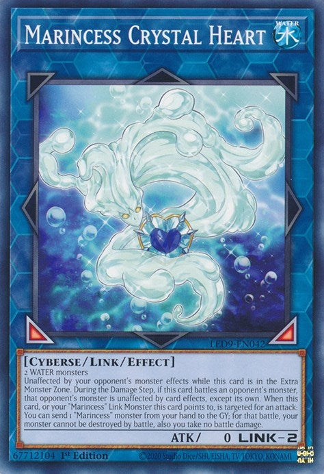 Image for Marincess Crystal Heart (Legendary Duelists: Duels From the Deep) (LED9-EN042) - YuGiOh
