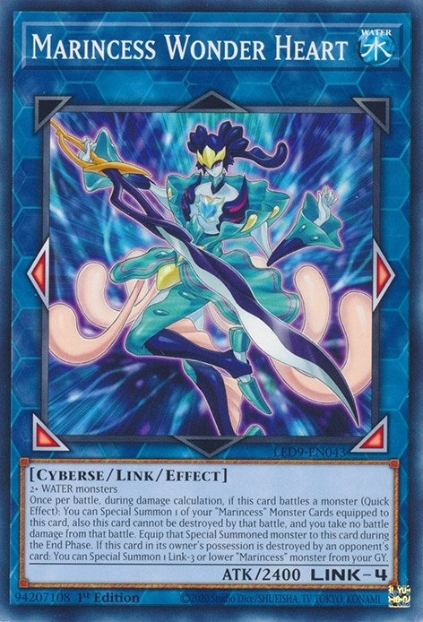 Image for Marincess Wonder Heart (Legendary Duelists: Duels From the Deep) (LED9-EN043) - YuGiOh