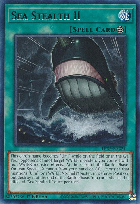 Image for Sea Stealth II (Legendary Duelists: Duels From the Deep) (LED9-EN021) - YuGiOh