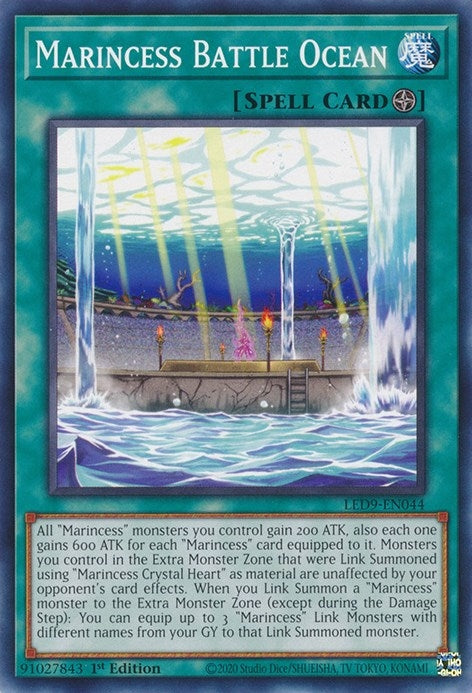 Image for Marincess Battle Ocean (Legendary Duelists: Duels From the Deep) (LED9-EN044) - YuGiOh