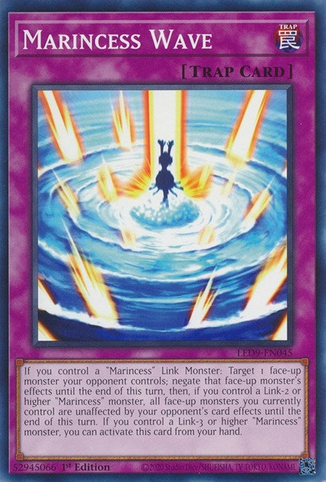 Image for Marincess Wave (Legendary Duelists: Duels From the Deep) (LED9-EN045) - YuGiOh