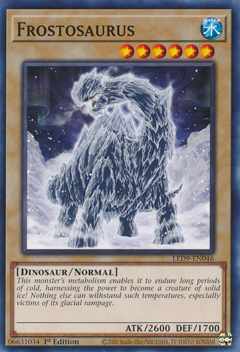 Image for Frostosaurus (Legendary Duelists: Duels From the Deep) (LED9-EN046) - YuGiOh