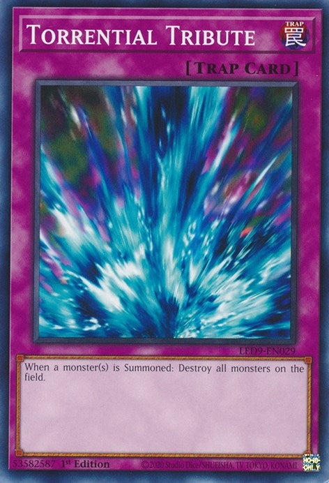 Image for Torrential Tribute (Legendary Duelists: Duels From the Deep) (LED9-EN029) - YuGiOh