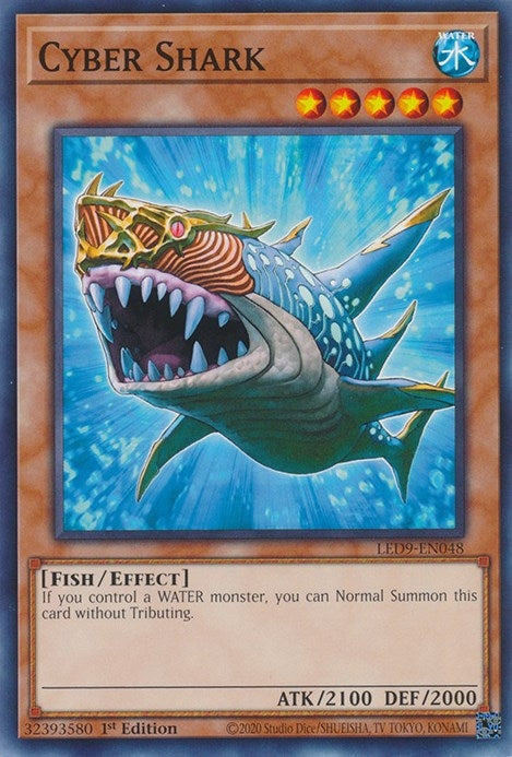 Image for Cyber Shark (Legendary Duelists: Duels From the Deep) (LED9-EN048) - YuGiOh