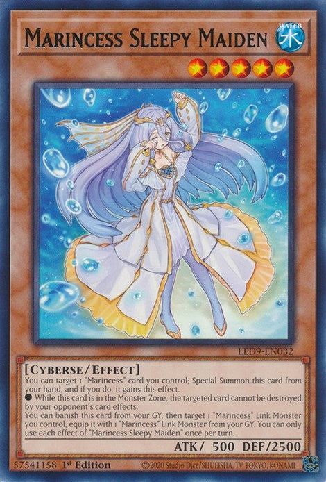 Image for Marincess Sleepy Maiden (Legendary Duelists: Duels From the Deep) (LED9-EN032) - YuGiOh