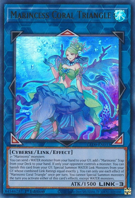Image for Marincess Coral Triangle (Legendary Duelists: Duels From the Deep) (LED9-EN033) - YuGiOh