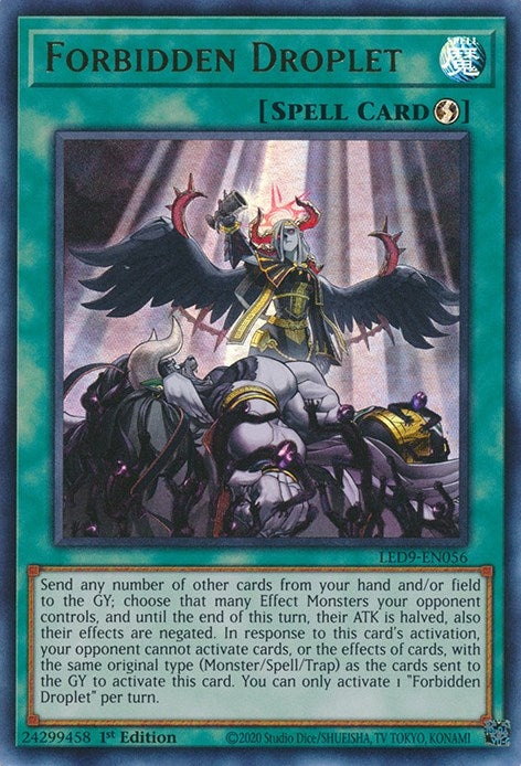 Image for Forbidden Droplet (Legendary Duelists: Duels From the Deep) (LED9-EN056) - YuGiOh