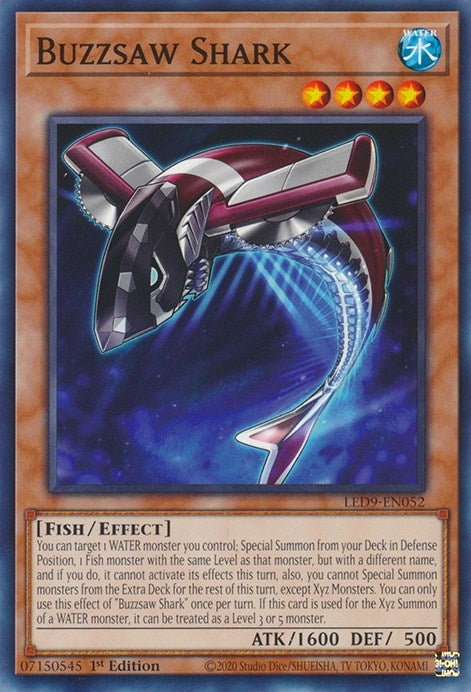Image for Buzzsaw Shark (Legendary Duelists: Duels From the Deep) (LED9-EN052) - YuGiOh