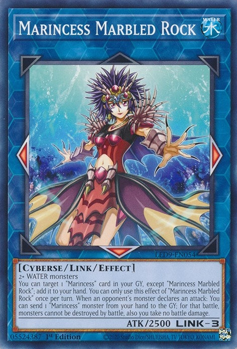 Image for Marincess Marbled Rock (Legendary Duelists: Duels From the Deep) (LED9-EN054) - YuGiOh