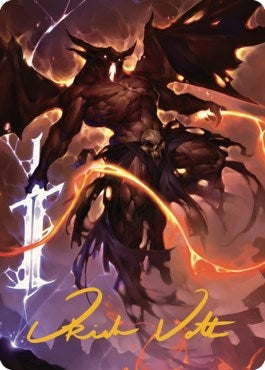 Image for Balor Art Card (Gold-Stamped Signature) (Art Series: Commander Legends: Battle for Baldur's Gate) (7) - Magic: The Gathering