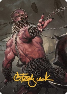 Image for Chain Devil Art Card (Gold-Stamped Signature) (Art Series: Commander Legends: Battle for Baldur's Gate) (8) - Magic: The Gathering