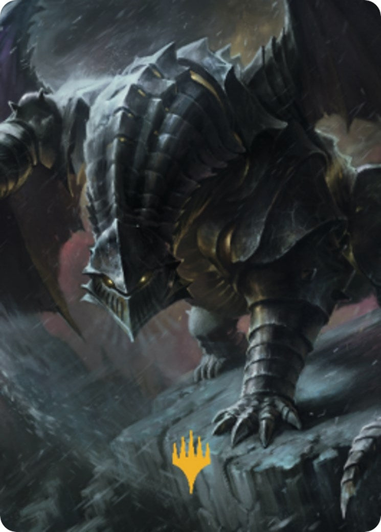 Image for Chardalyn Dragon Art Card (Gold-Stamped) (Art Series: Commander Legends: Battle for Baldur's Gate) (9) - Magic: The Gathering